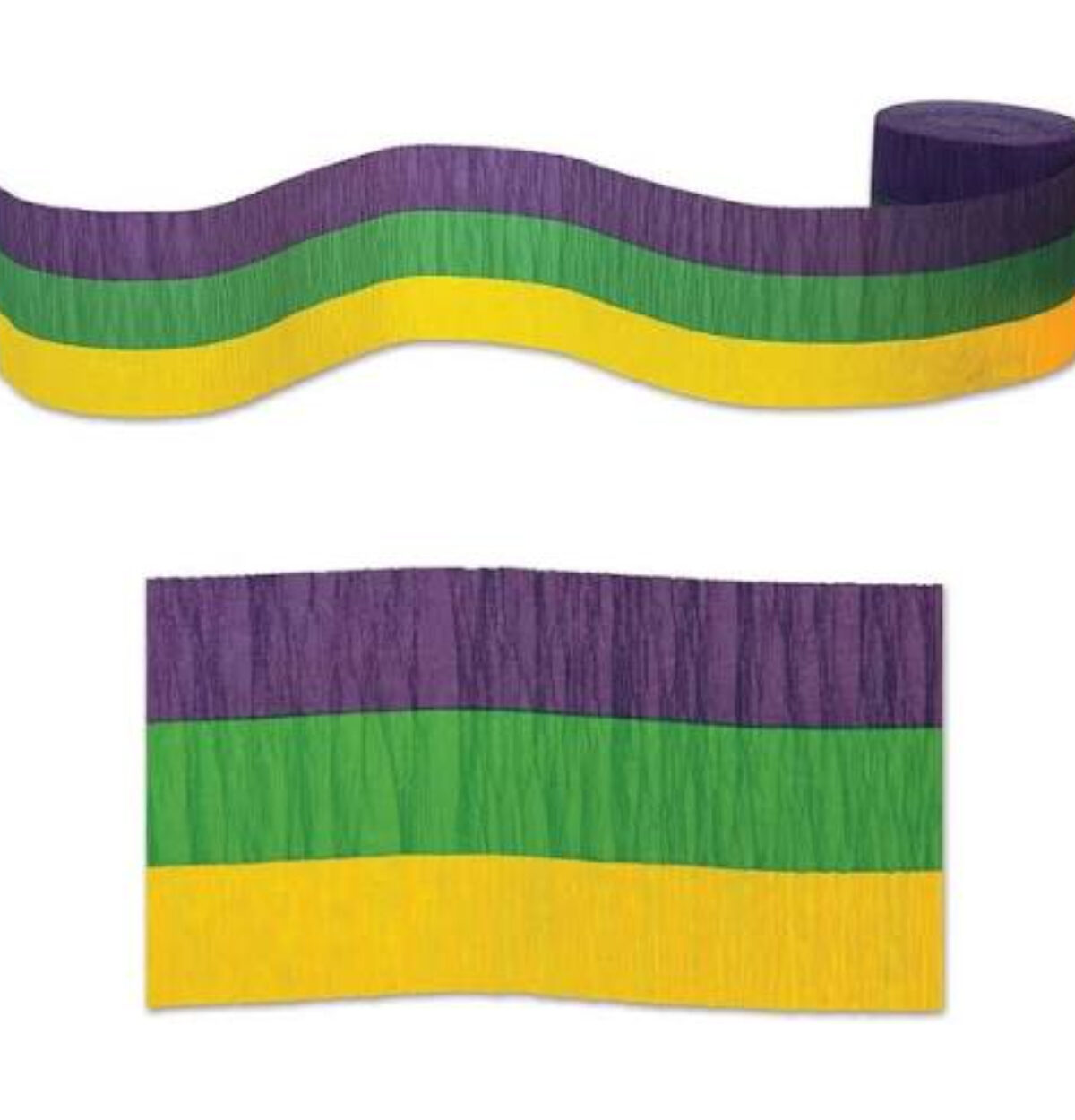 Mardi Gras Crepe Streamer