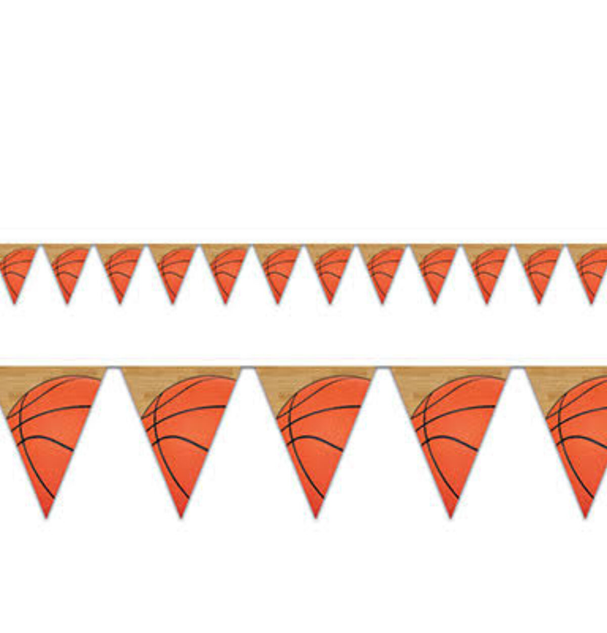 Basketball Pennant Banner