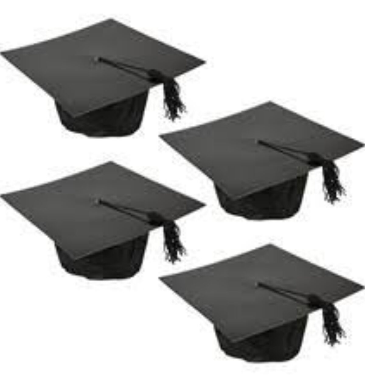 Graduate Caps 4ct.