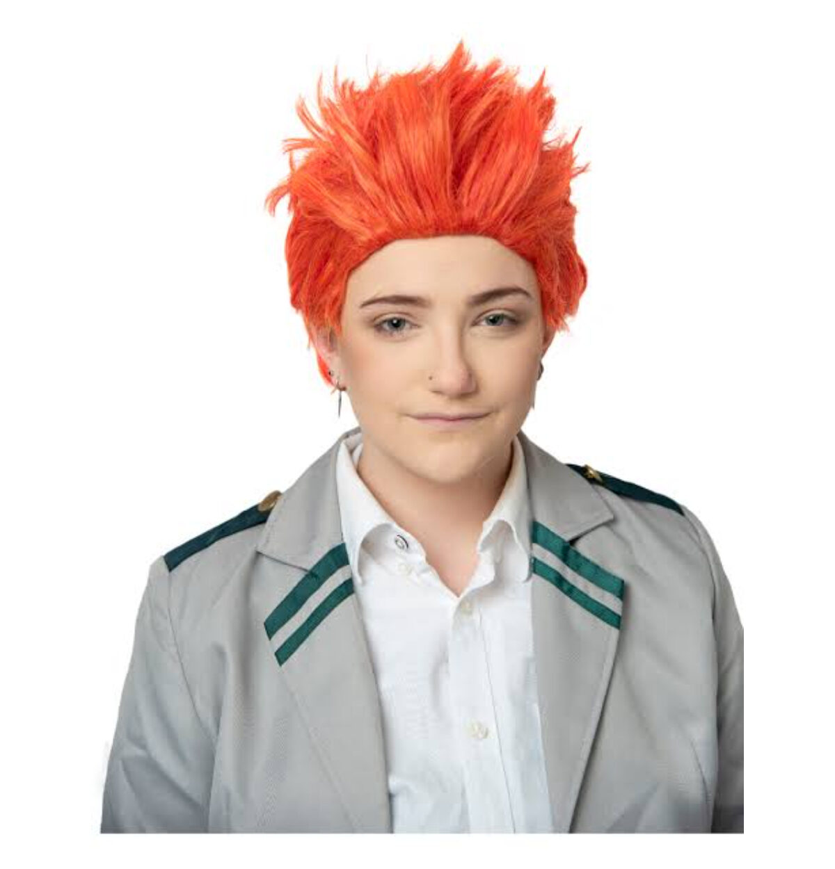 ADULT'S ANIME HERO RED SPIKE WIG