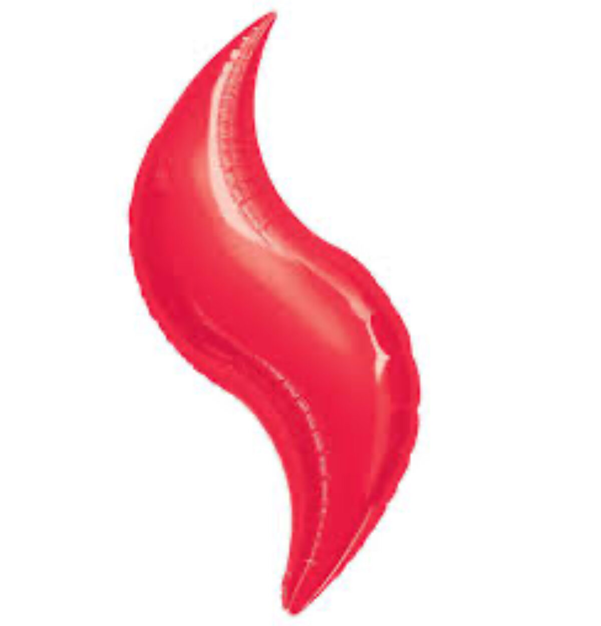 42" Red Curve Balloon #288