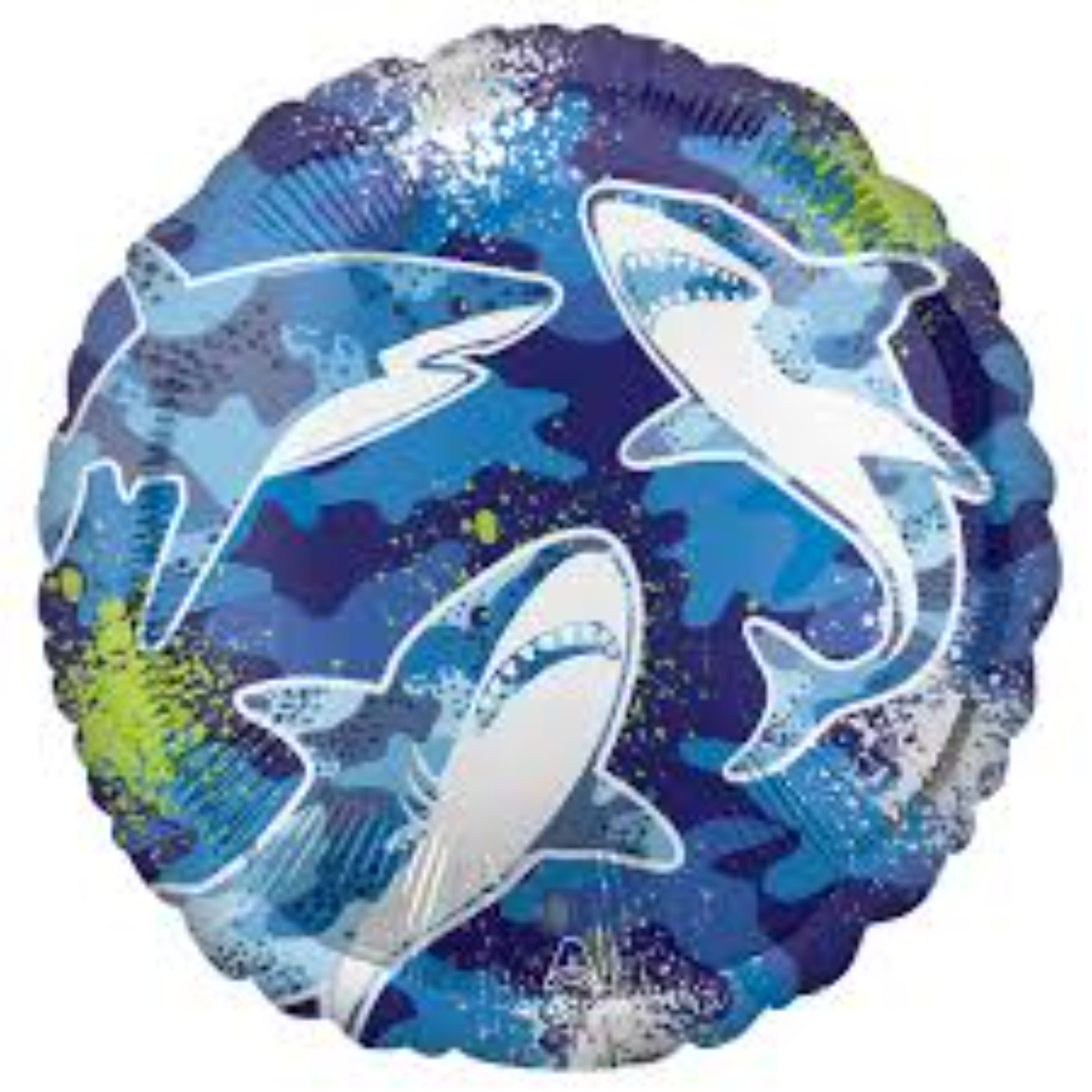 images-26-1.jpg 17" Shark Balloon #301 - Image 1