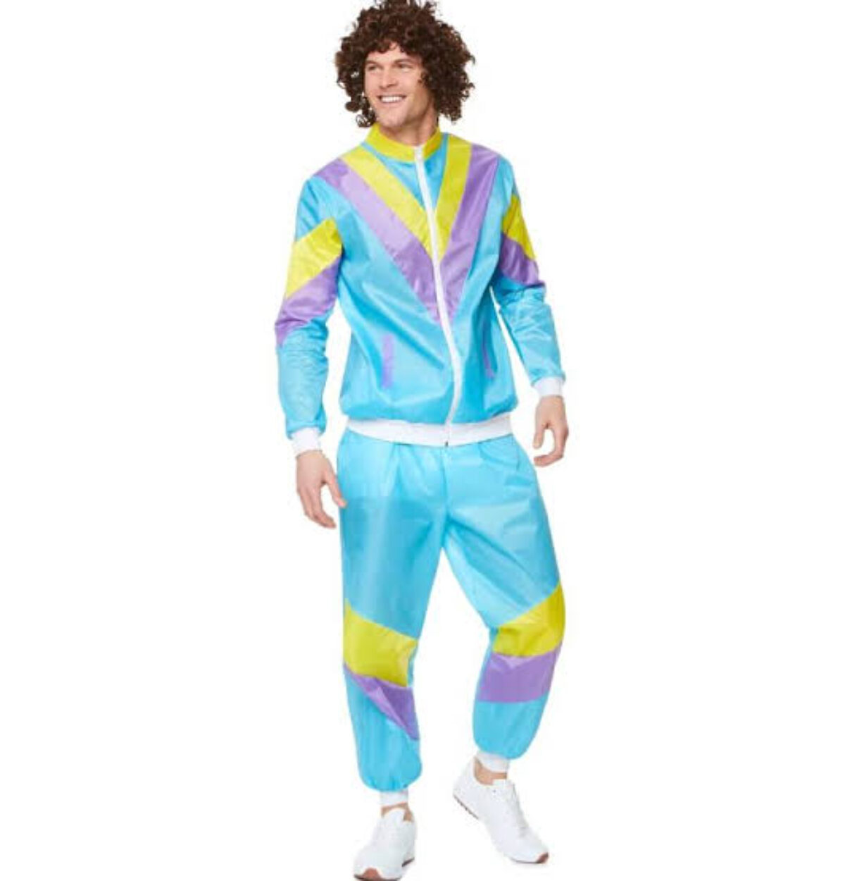 80's 2pc Blue Track Shellsuit L