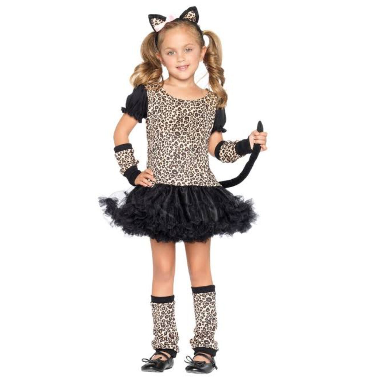 Child Pretty Little Leopard Costume Small (4-6)
