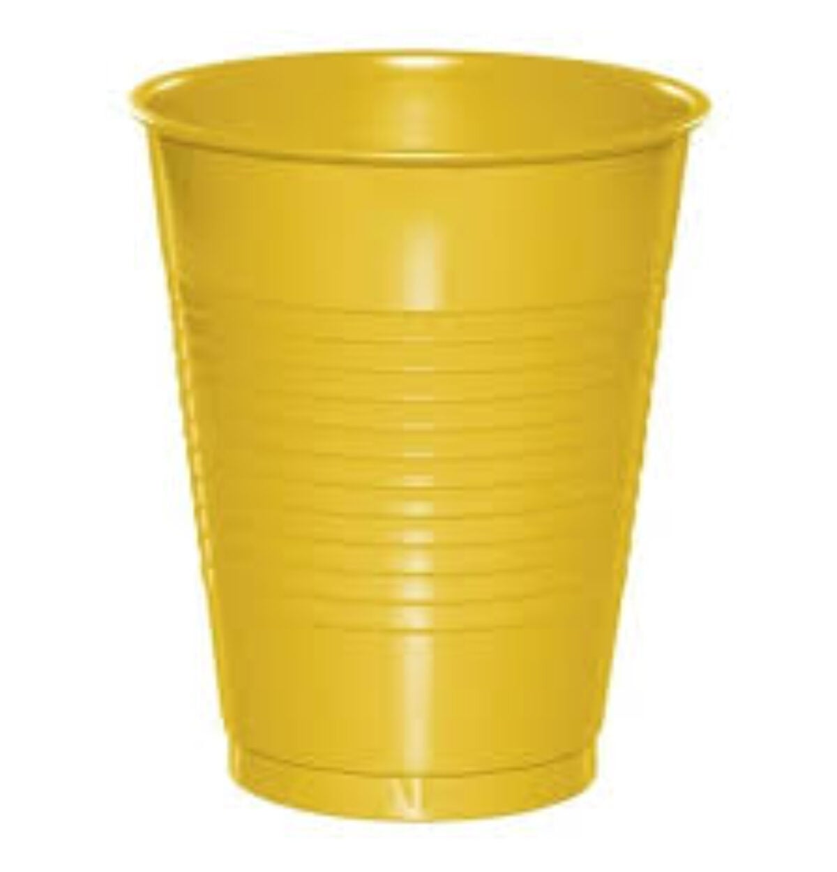 School Bus Yellow 16oz Plastic Cups 20ct.