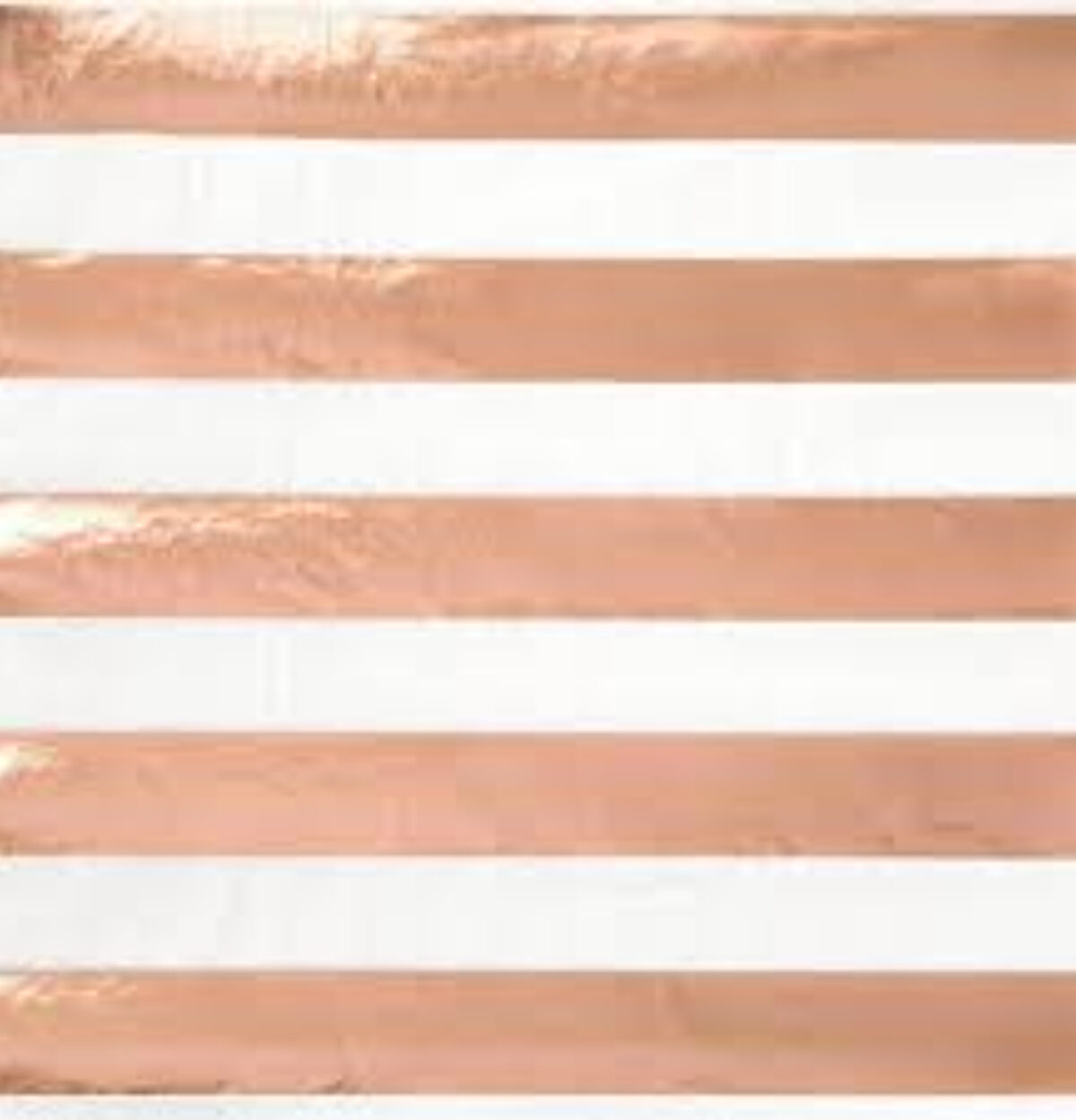 Rose Gold Foil Stripes Lunch Napkins 16ct. - Foil Stamped
