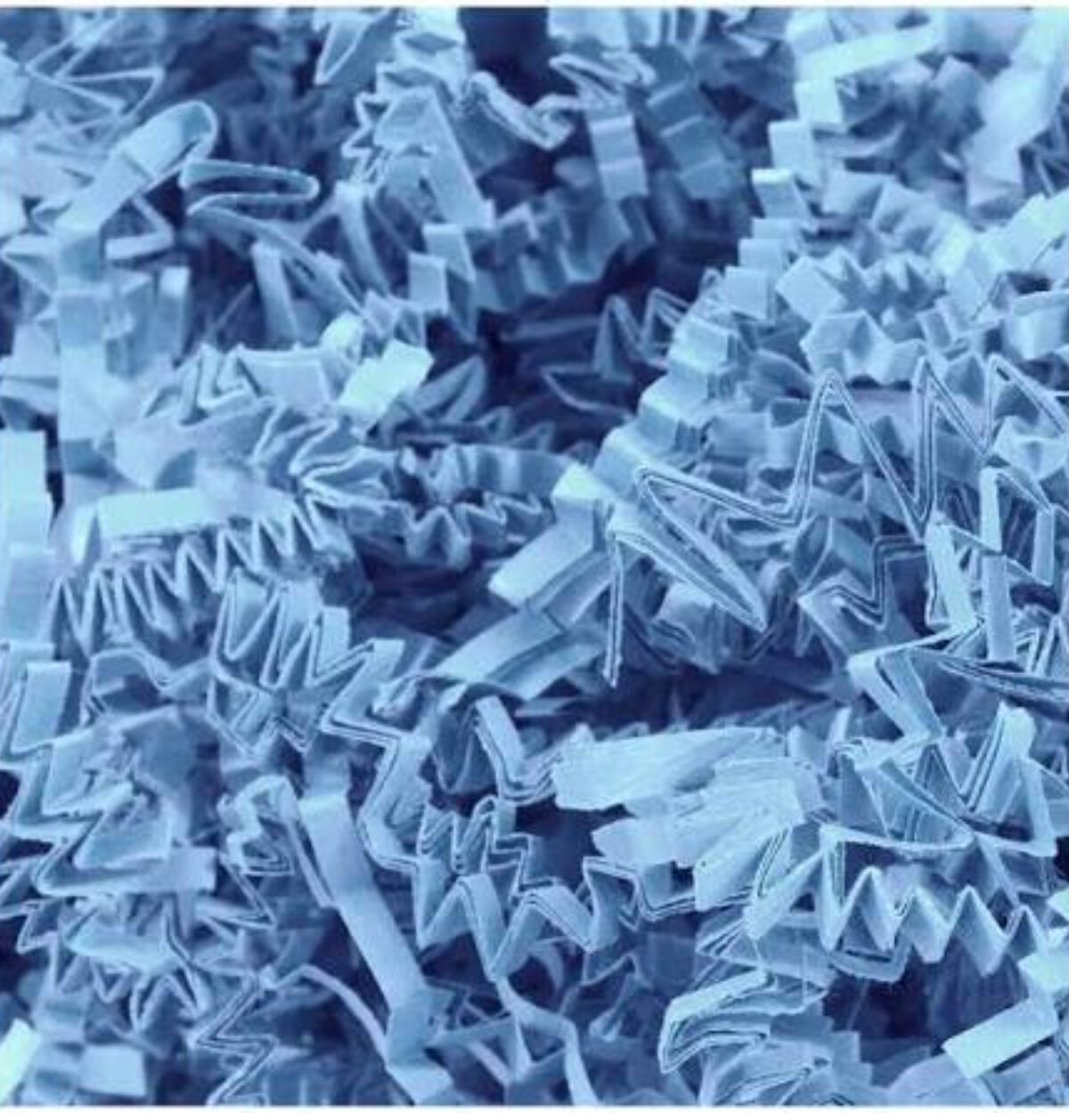 Light Blue 2oz Paper Shred