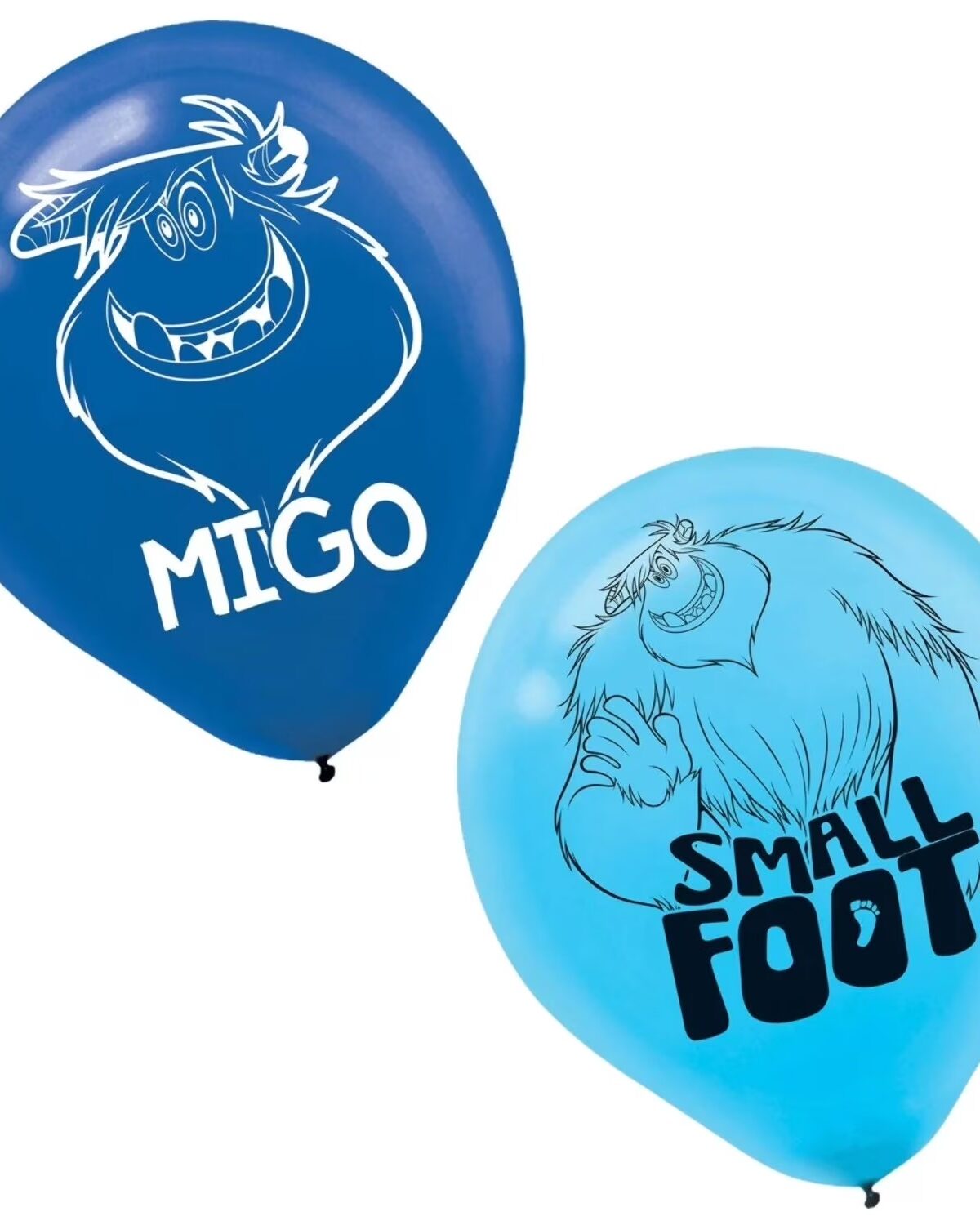 SMALLFOOT Printed Latex Balloons