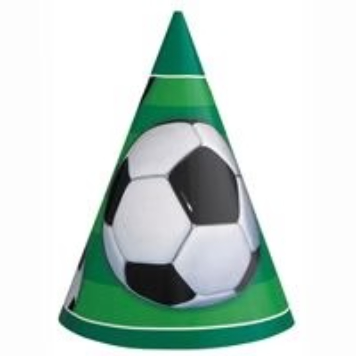imgi_18_soccerconehat_220x-2x.jpg 3D Soccer Party Hats 8ct. - Image 1