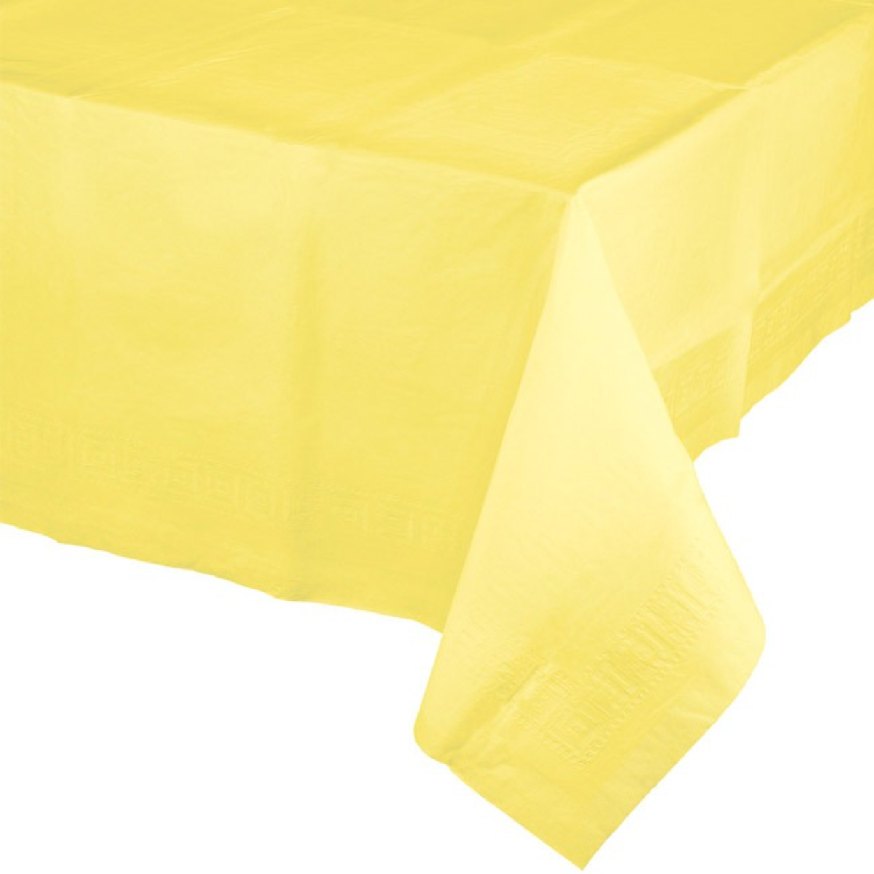 imgi_27_19241.jpg Mimosa Yellow Tissue-Poly Table Cover 54"x108" - Image 1