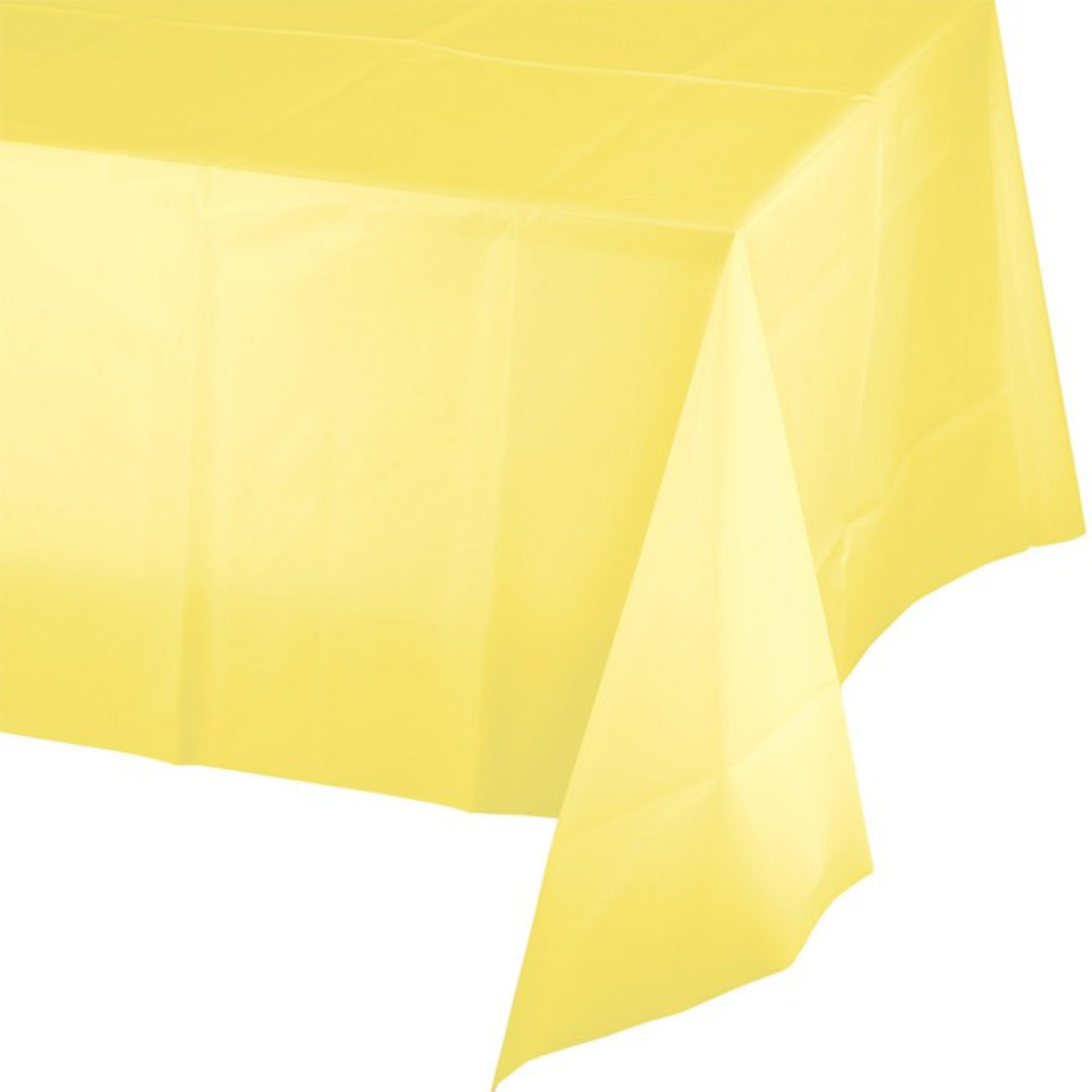imgi_29_7657.jpg Mimosa Yellow Plastic Table Cover 54"x108" - Image 1