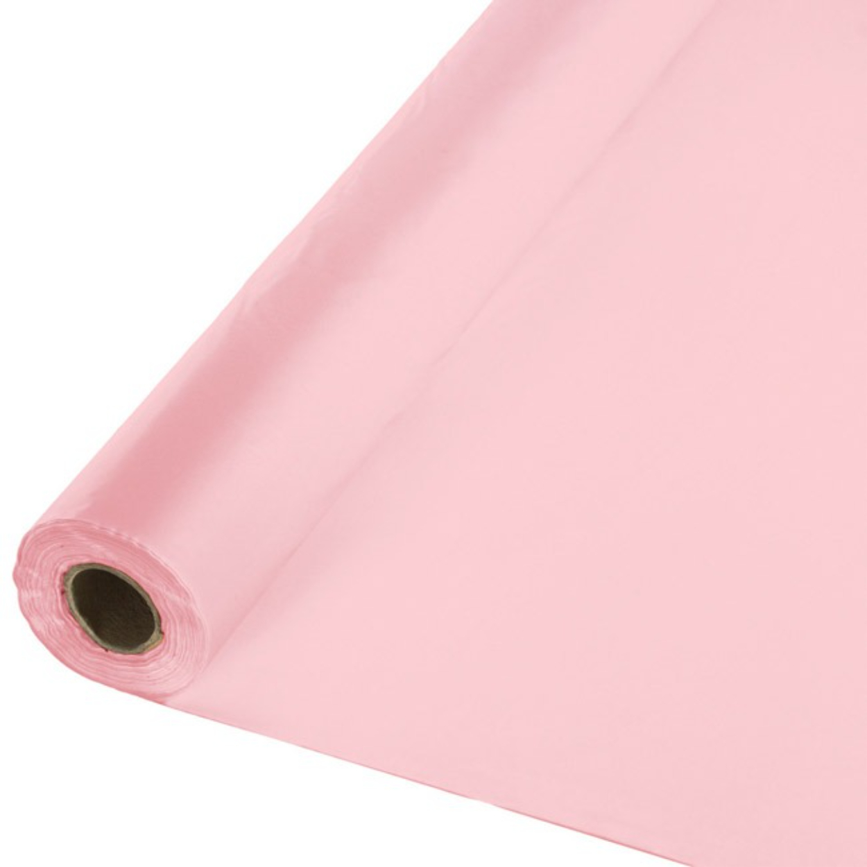 imgi_31_7623.jpg Banquet Roll Plastic 1CT 100' Classic Pink (Table Cover) - Image 1