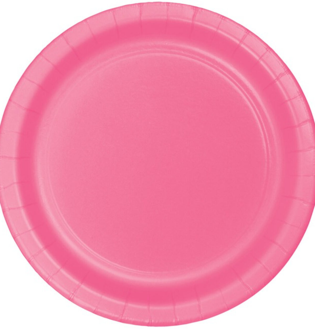 Candy Pink Square 9" Plates 18ct.
