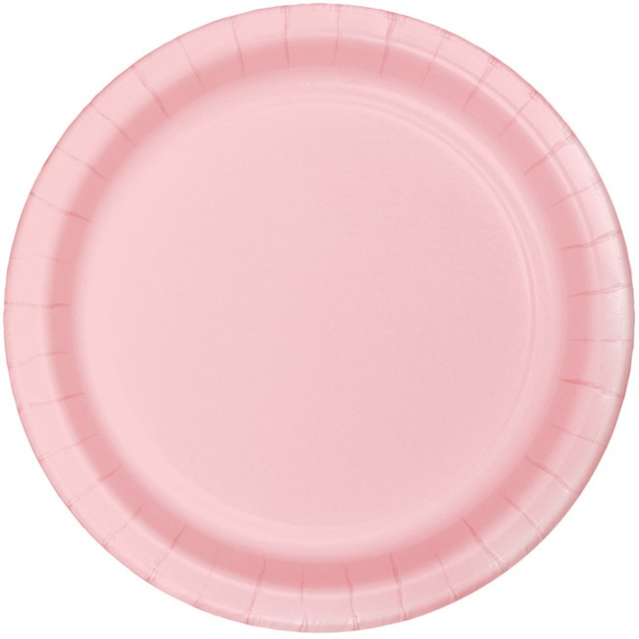 imgi_34_7449.jpg Classic Pink 7" Paper Plates 24ct. - Image 1