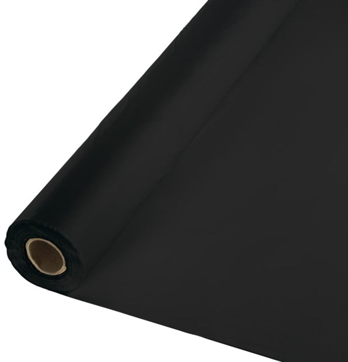 Black Velvet Banquet Table Roll