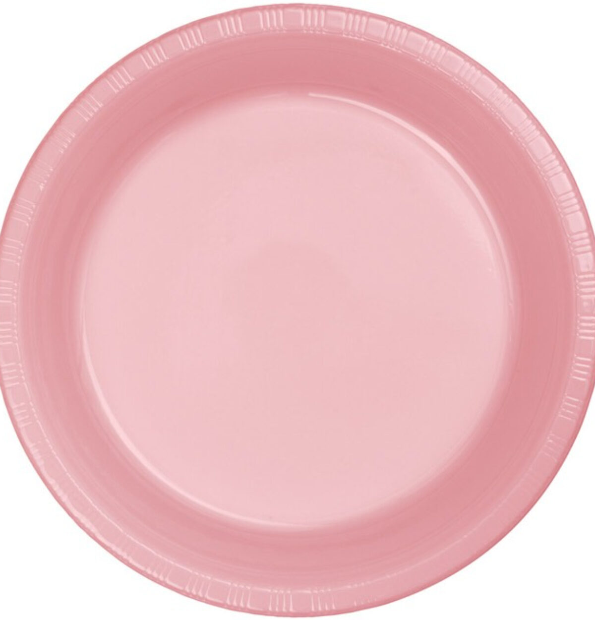 Classic Pink 7" Plastic Plates 20ct.