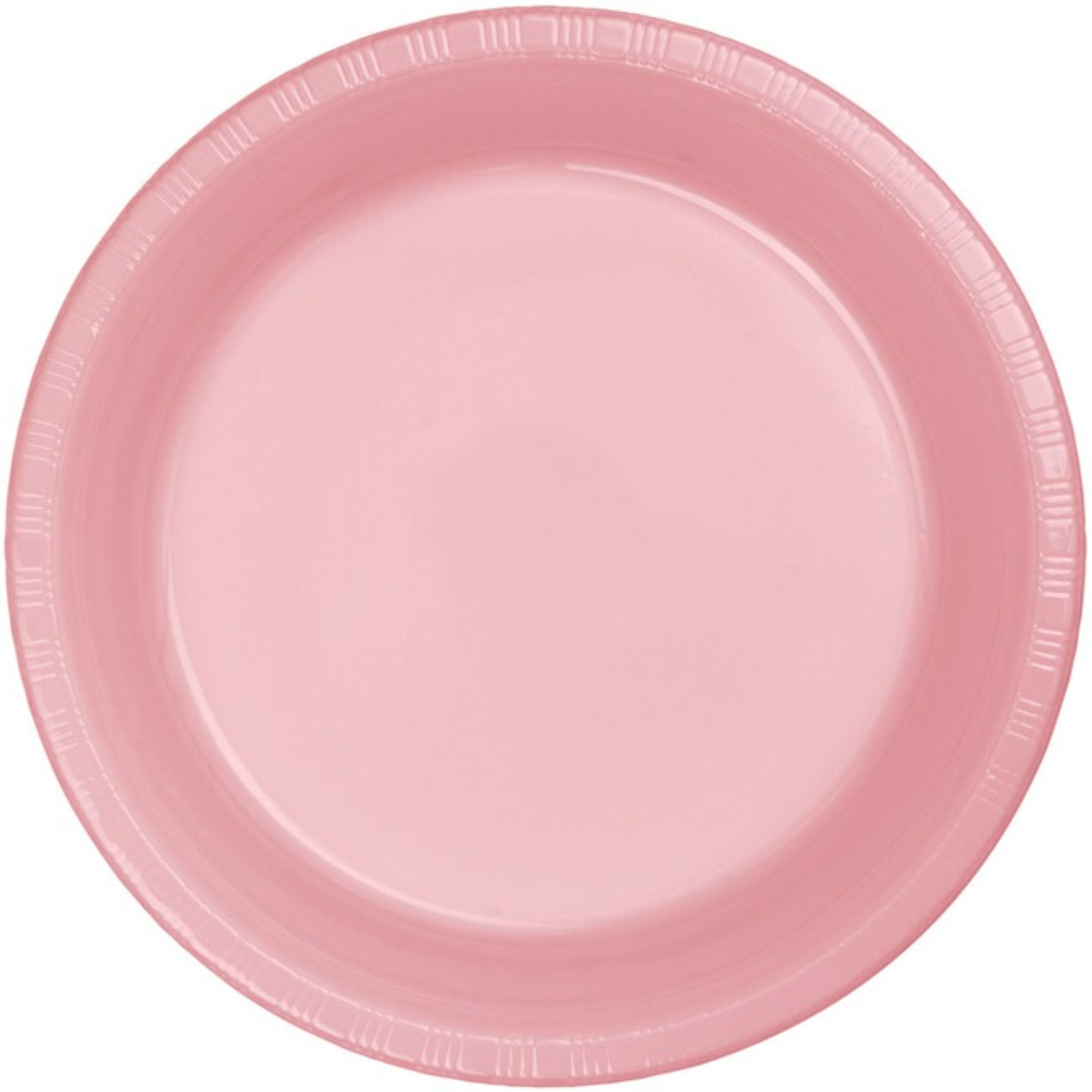 imgi_38_15909.jpg Classic Pink 7" Plastic Plates 20ct. - Image 1