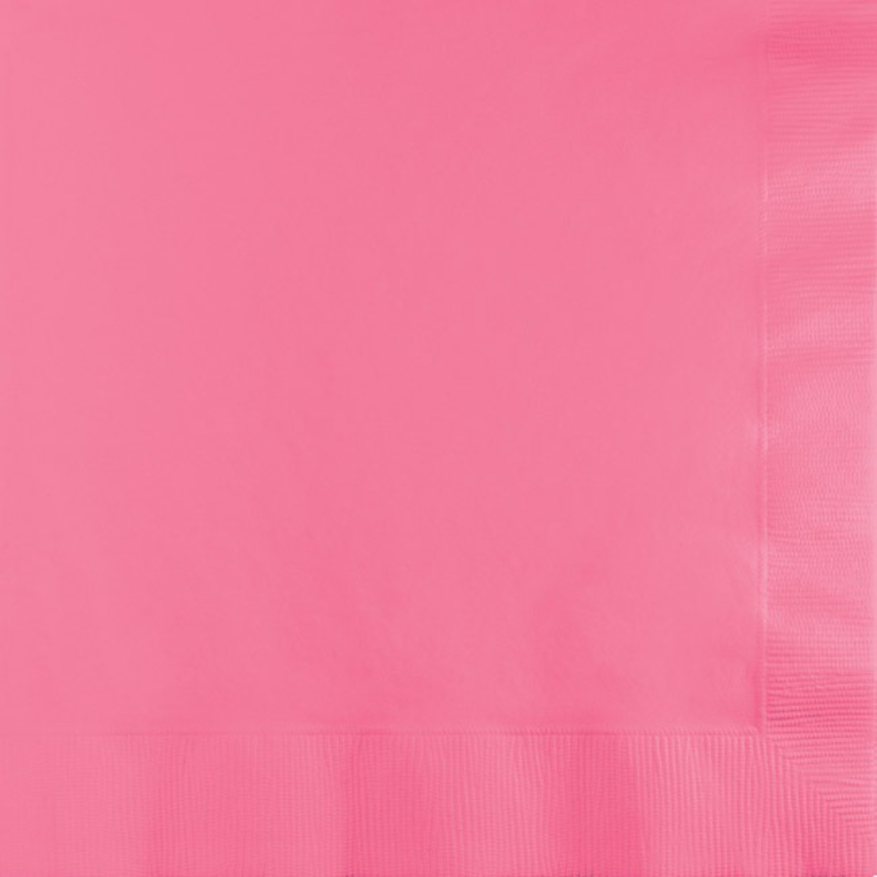 imgi_39_19596-1.jpg Candy Pink 3ply Beverage Napkin 50ct. - Image 1