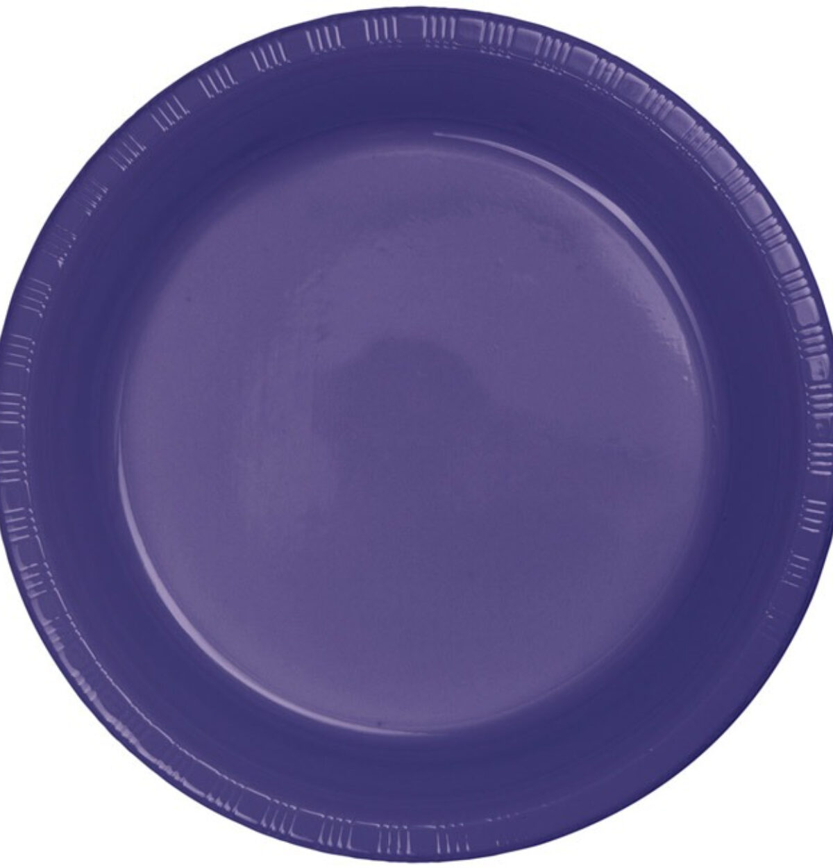 Purple 7" Plastic Plates 20ct