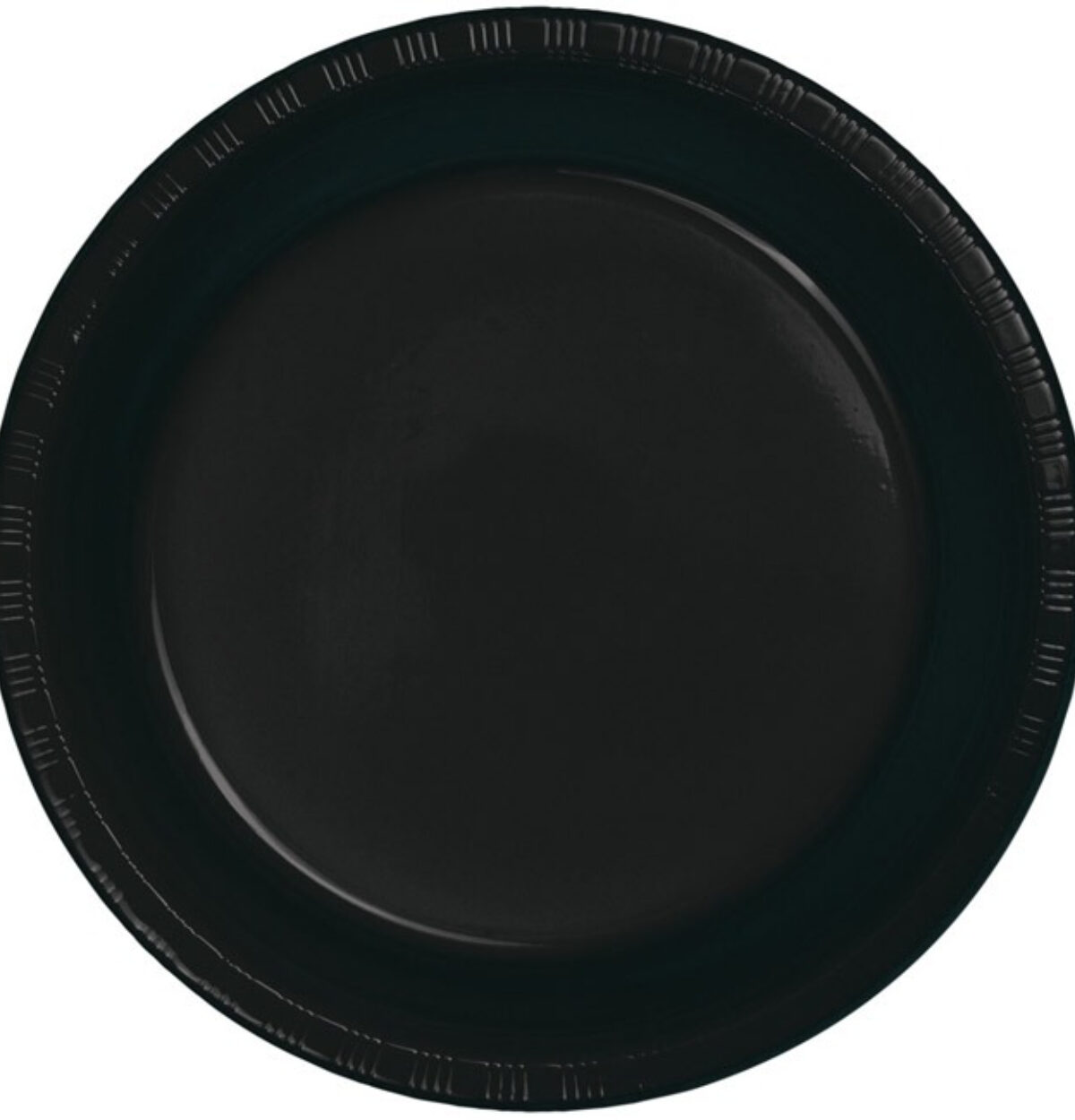 Black Velvet 7" Plastic Plates 20ct