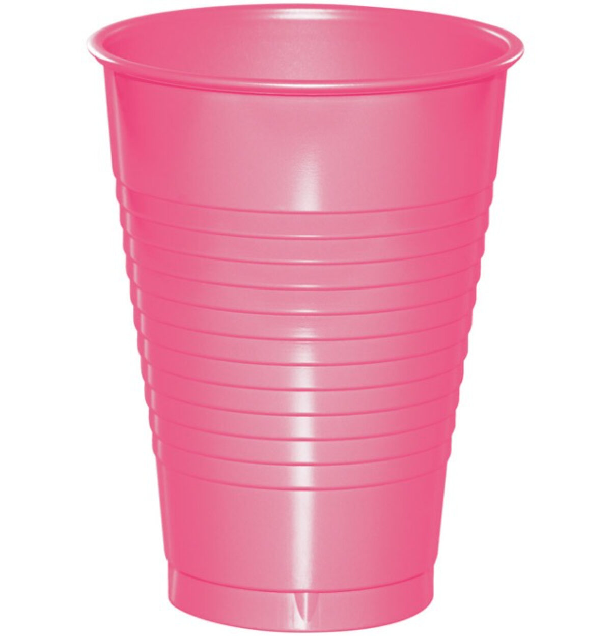 Candy Pink 16oz Plastic Cups 20ct.