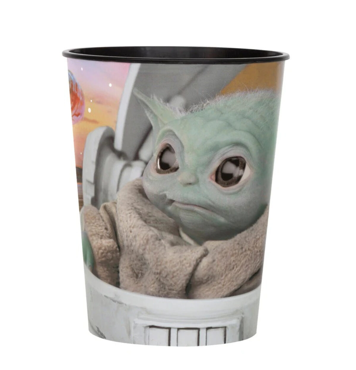 Mandalorian The Child 16oz Plastic Stadium Cup Yoda