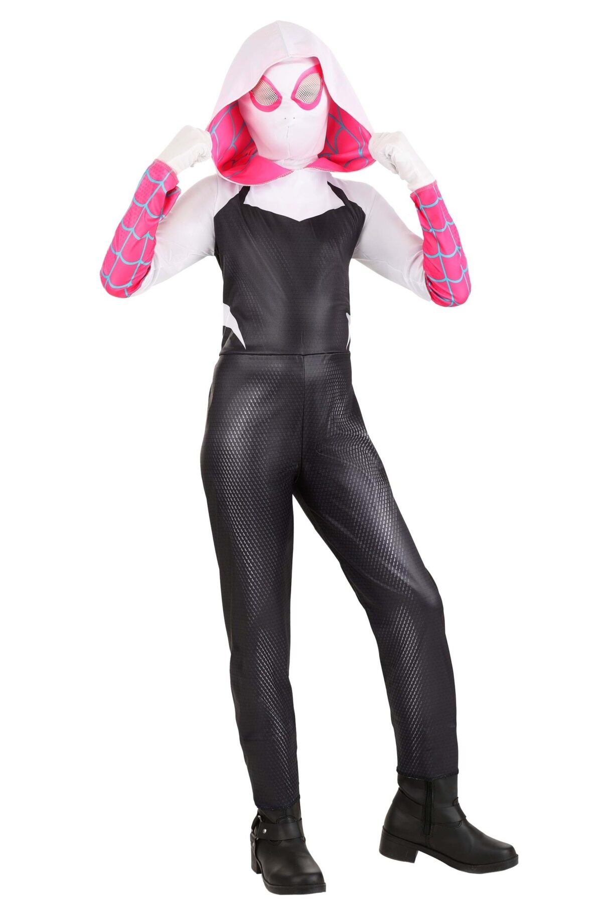 Marvel Spider-Gwen Ghost-Spider Girls Costume LG
