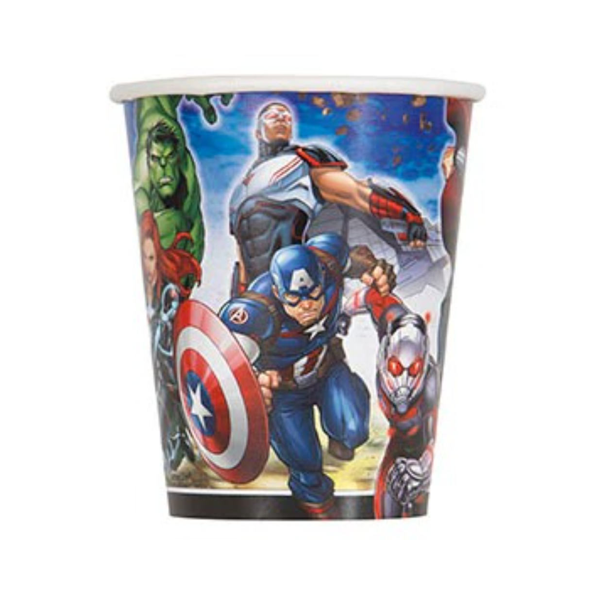 imgi_58_59706.jpg Avengers 9oz Paper Cups 8ct. - Image 1