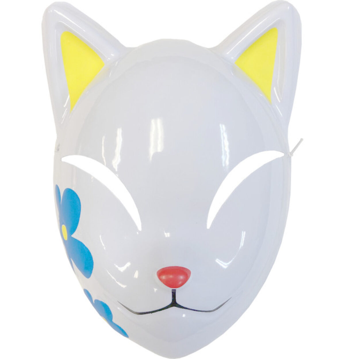 ADULT'S YELLOW EAR ANIME CAT SLAYER MASK