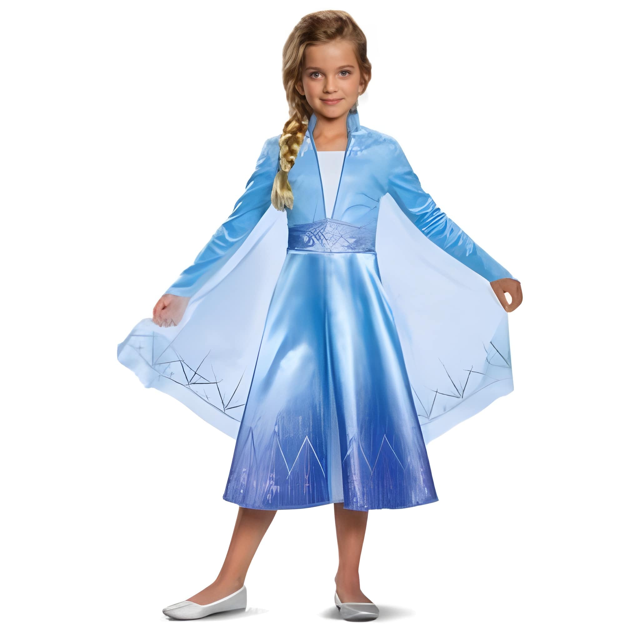 l1fpgpnbsyyqgjbkxwof-1.jpeg FROZEN 2 ELSA DELUXE COSTUME CHILD X-SMALL (3T-4T) - Image 1