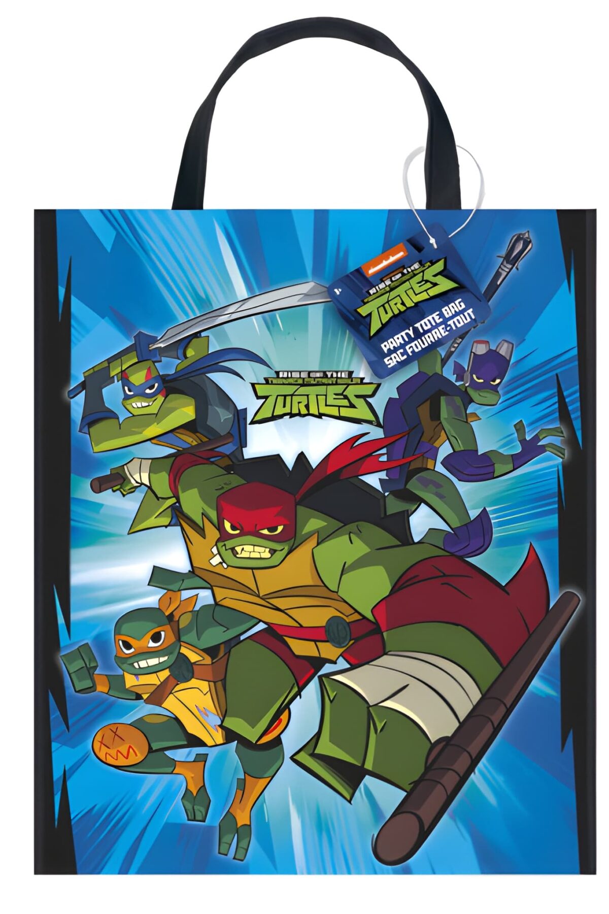 TMNT Tote Bag 13in x11in