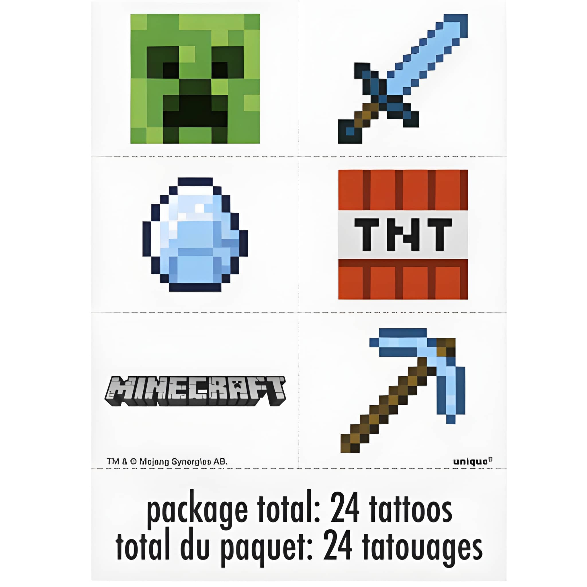 lsbhjw8lnes8xwlgreyt.jpeg 24CT MINECRAFT TATTOOS - Image 1