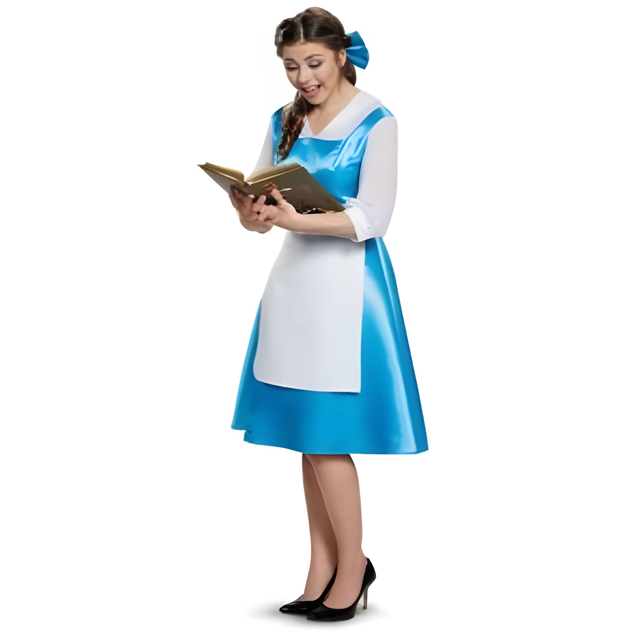 n9hgtttg1cew5k8uv0xh.jpeg BELLE BLUE DRESS TWEEN XL CHILD COSTUME 14 TO 16 - Image 1