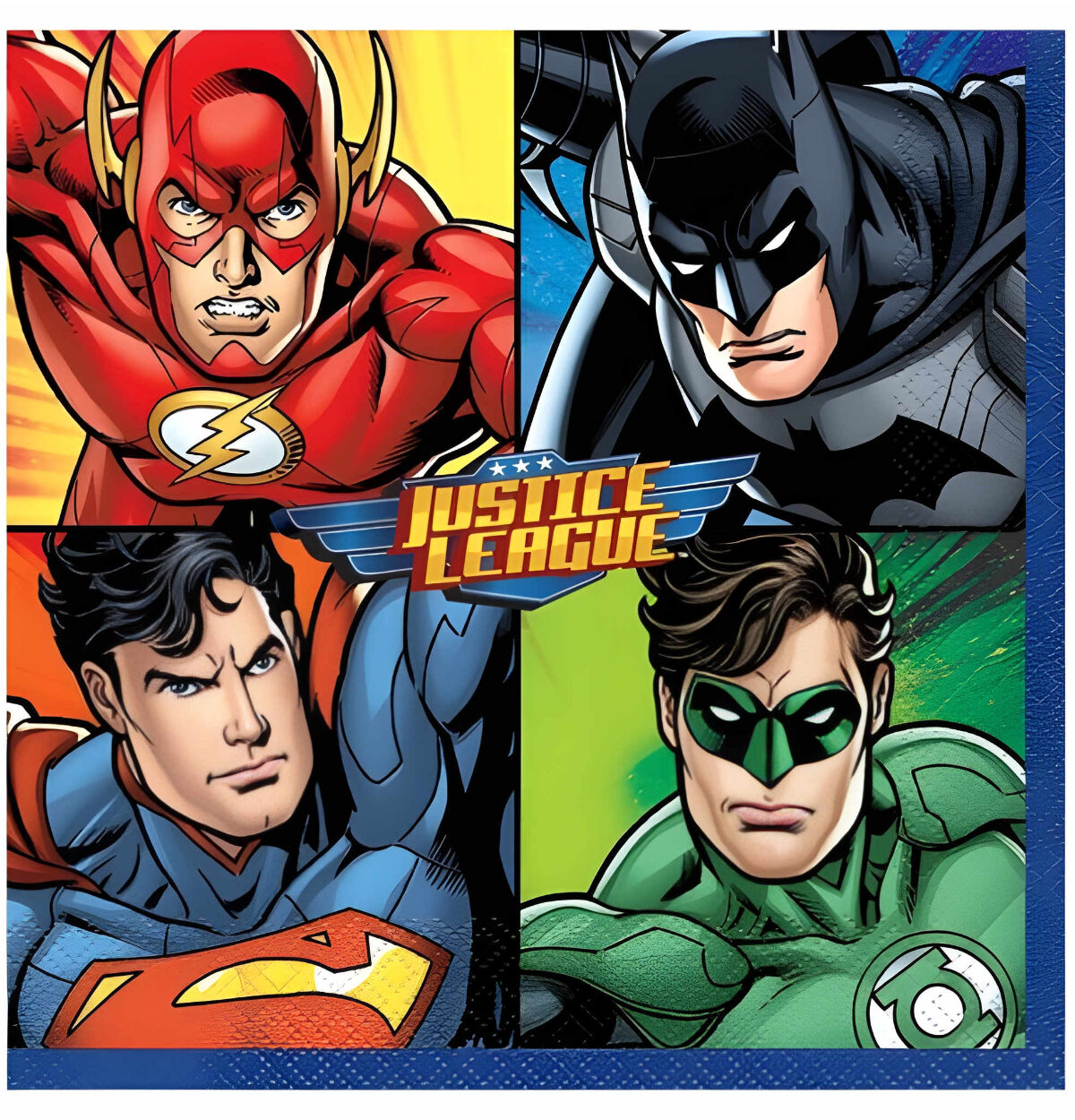 16CT. JUSTICE LEAGUE LUNCH NAPKIN