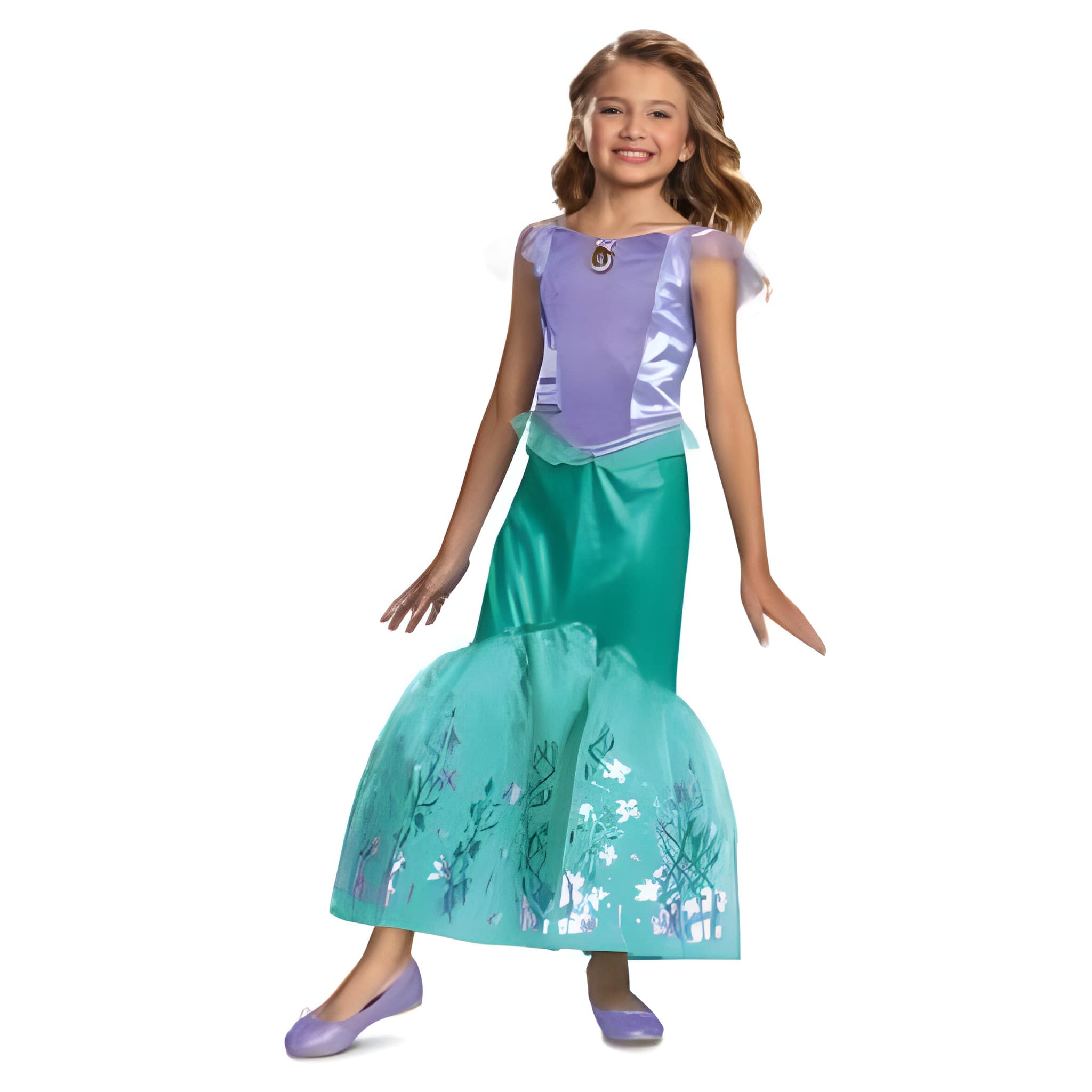nttkeqaryh3utb8d2iul.jpeg Disney Ariel Classic Child Costume M 7-8 - Image 1