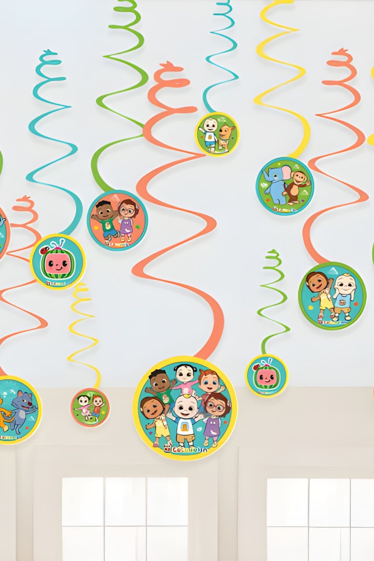 Cocomelon Swirl Decorations