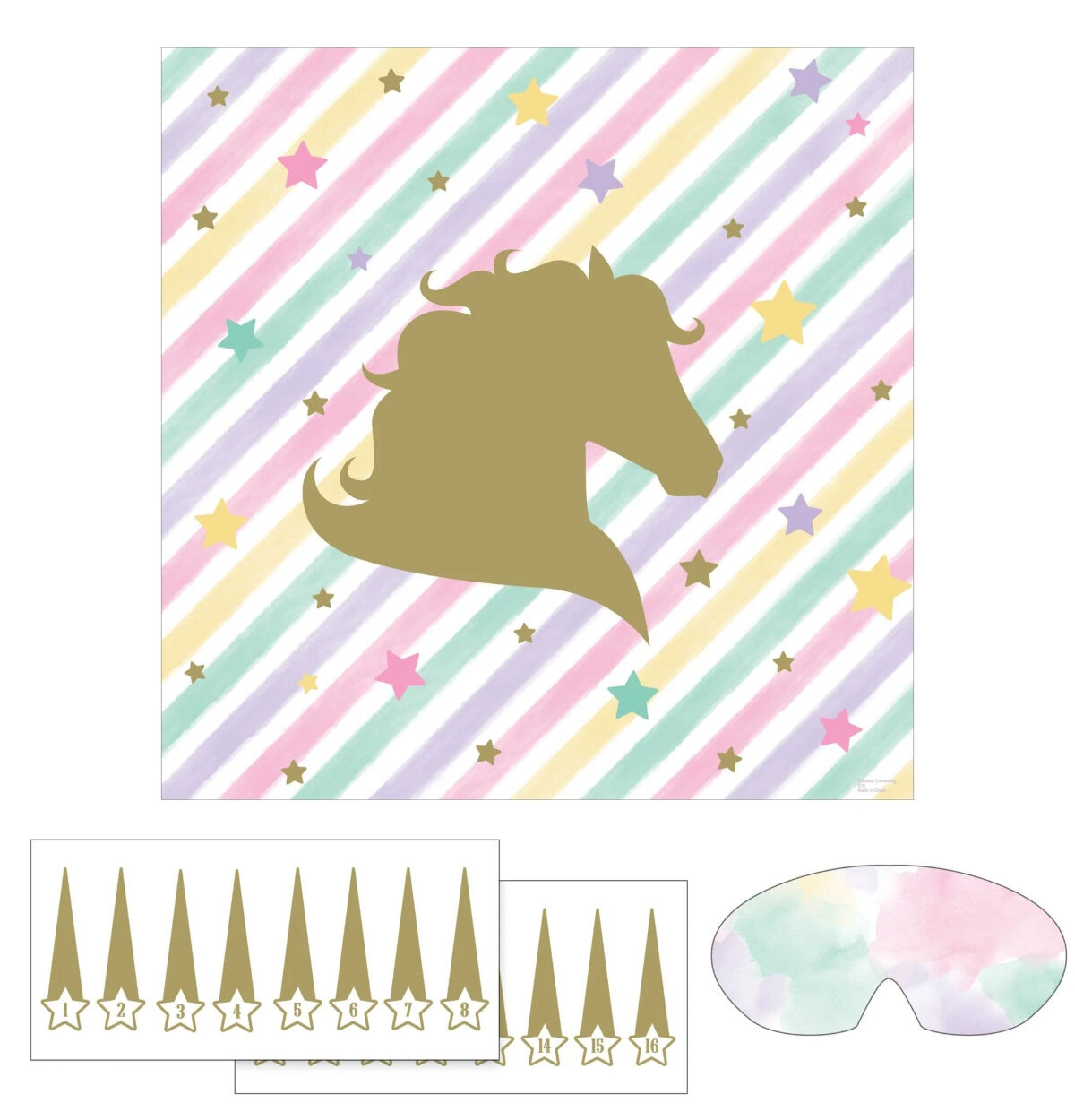 Unicorn Sparkle Pin Game