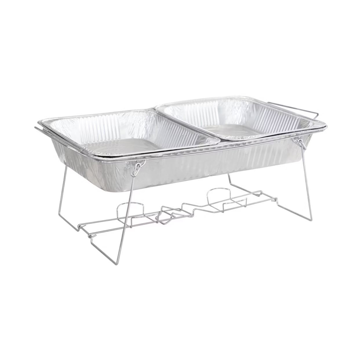 pop-38992201-1.jpg 9 PIECE BUFFET SERVING KIT (Chafing Rack Kit) - Image 1