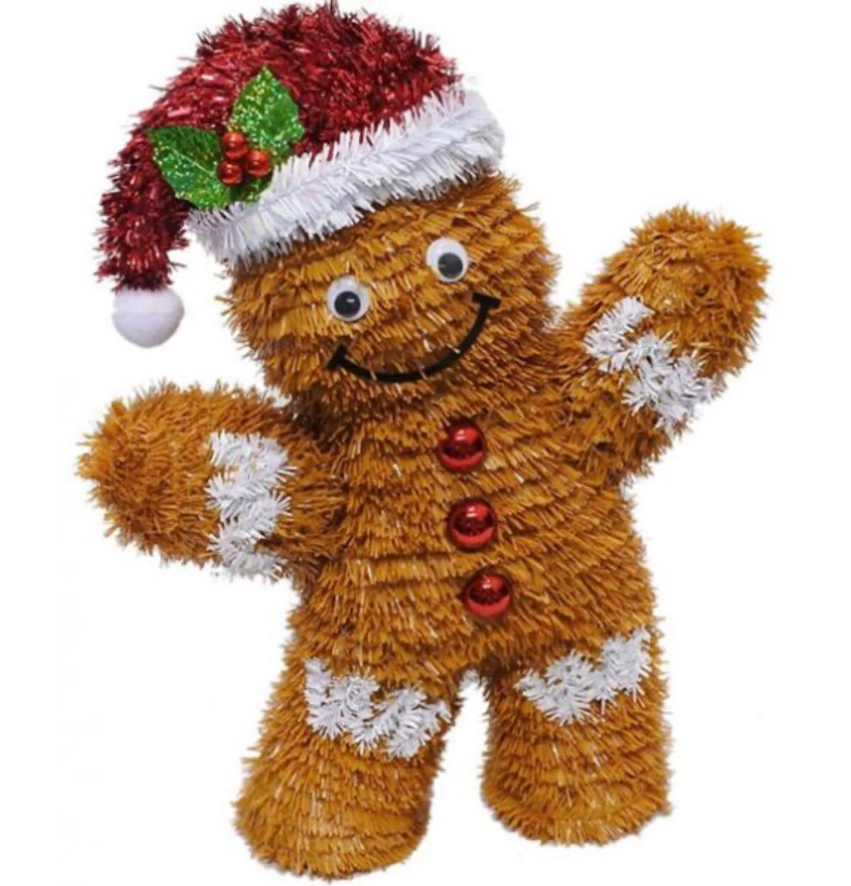 12" Gingerbread 3D Decor