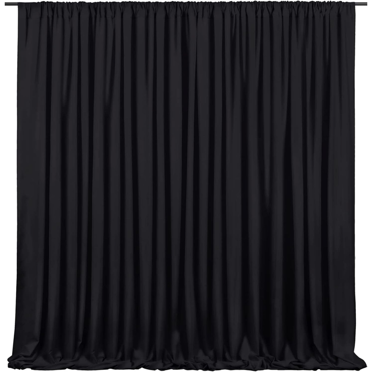 s-l1600-15-2.jpg Black Satin Backdrop Curtain - 10 x 10 ft - Image 1