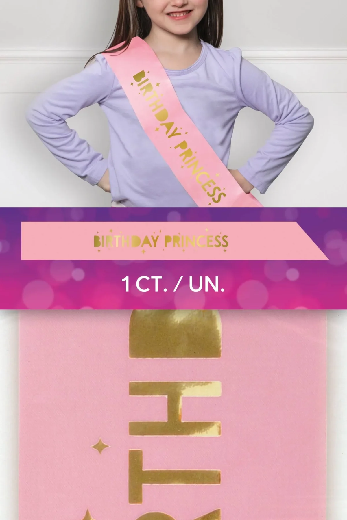 Disney Princess "Birthday Princess" Sash