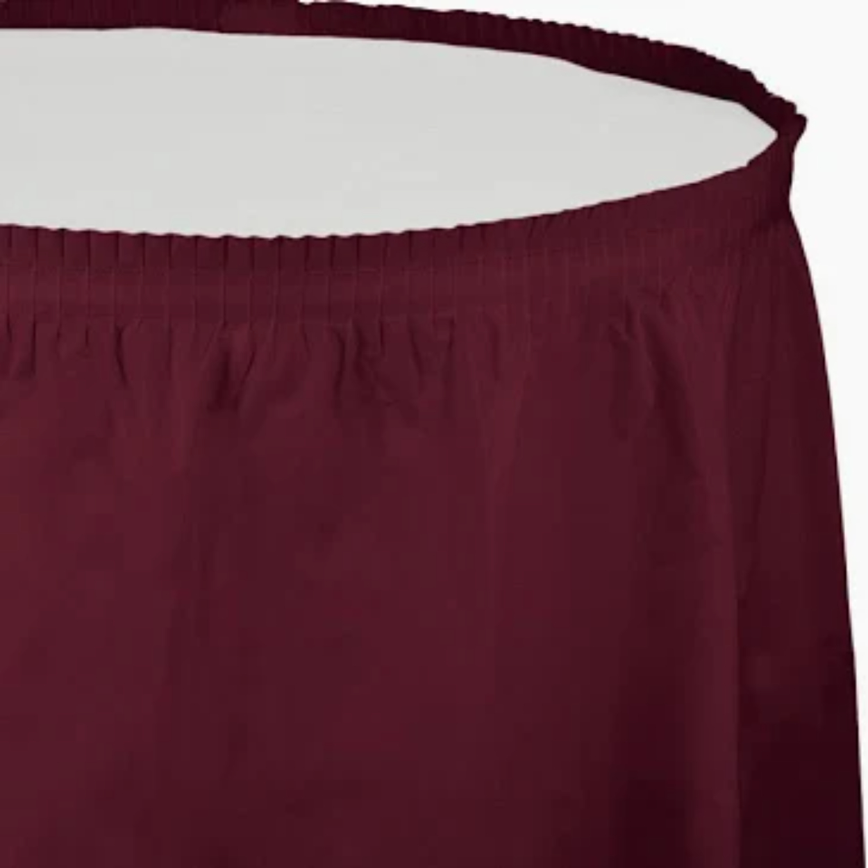 shopping-2026-06-25T153508-509.jpg Burgundy Plastic Table Skirt 29in x 14ft - Image 1