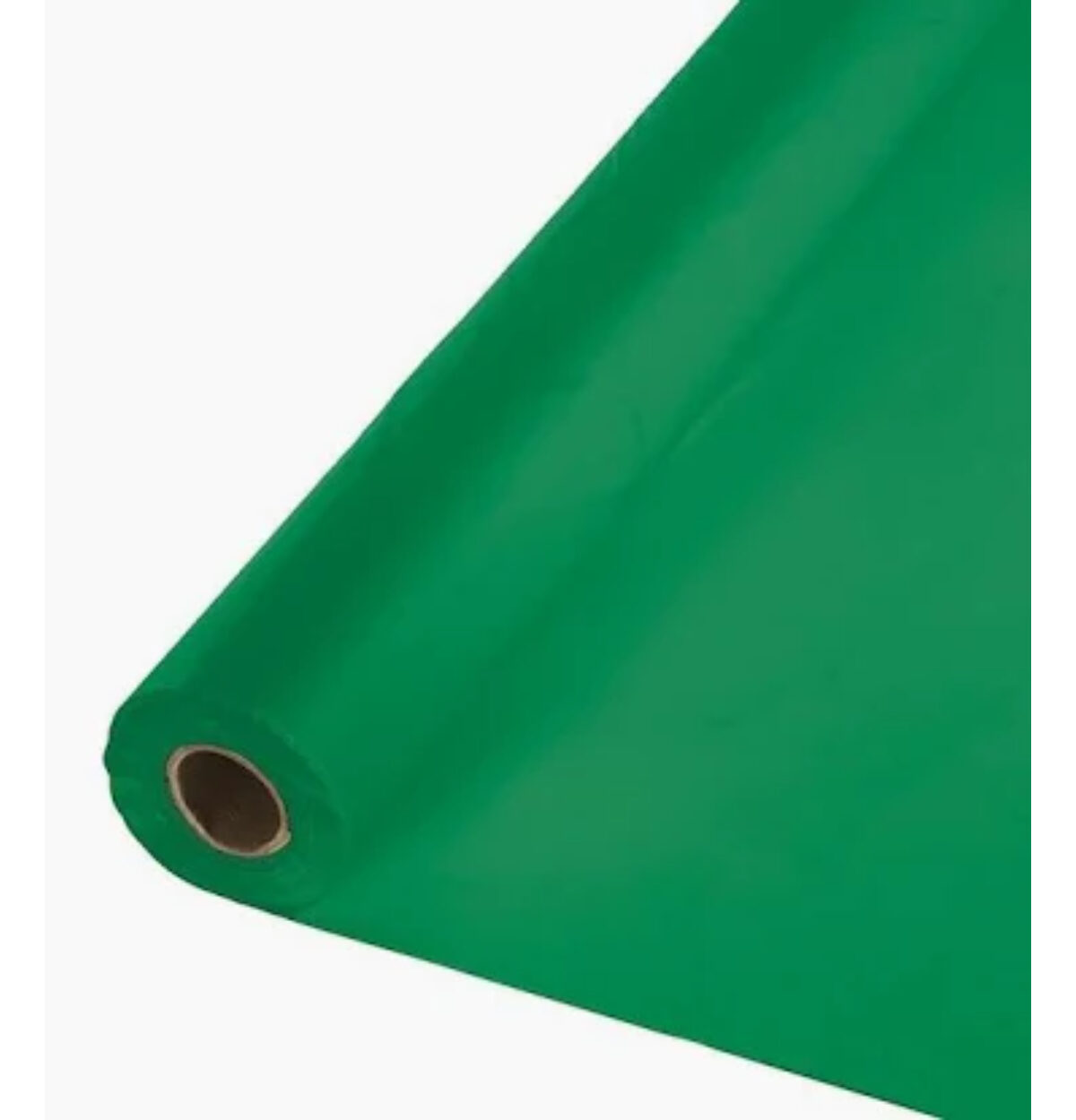 BANQUET ROLL PLASTIC 1CT 100FT EMERALD GREEN