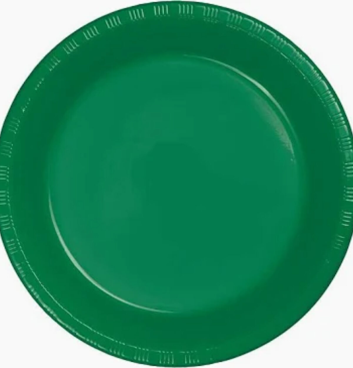 Emerald Green 7in Plastic Plates 20ct.