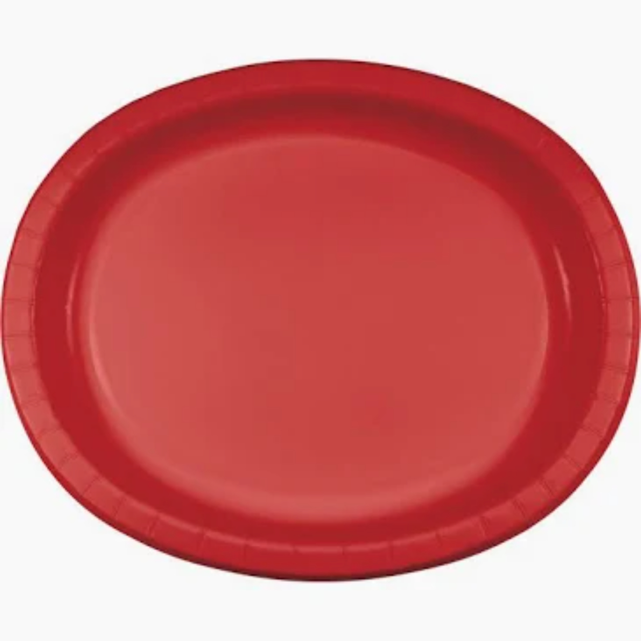 shopping-2026-06-25T174846-045.jpg Classic Red Paper Oval Platter 8ct. - Image 1