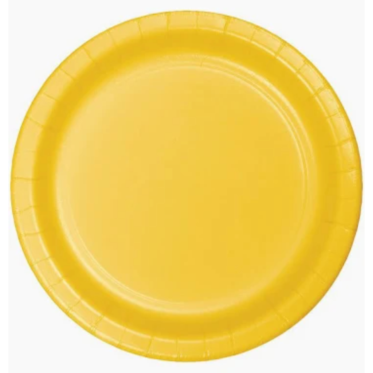 shopping-2026-06-29T165738-317.jpg School Bus Yellow 10.25" Plastic Plates 20ct. - Image 1
