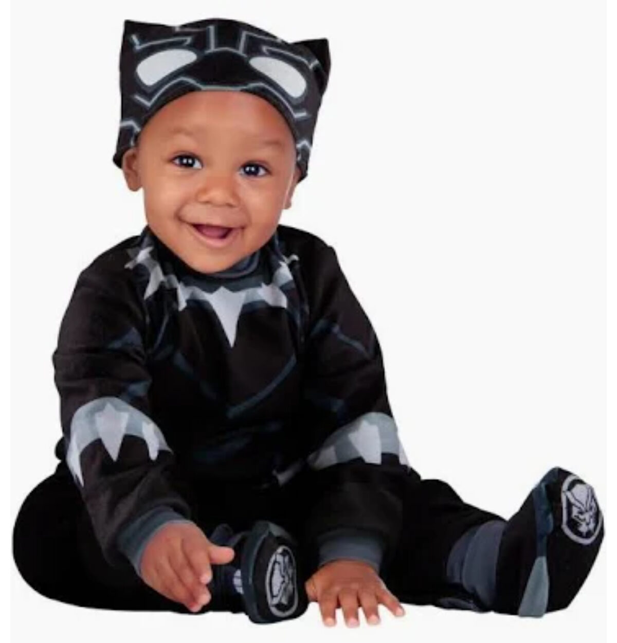 Baby Marvel Black Panther Costume - 6-12 Months