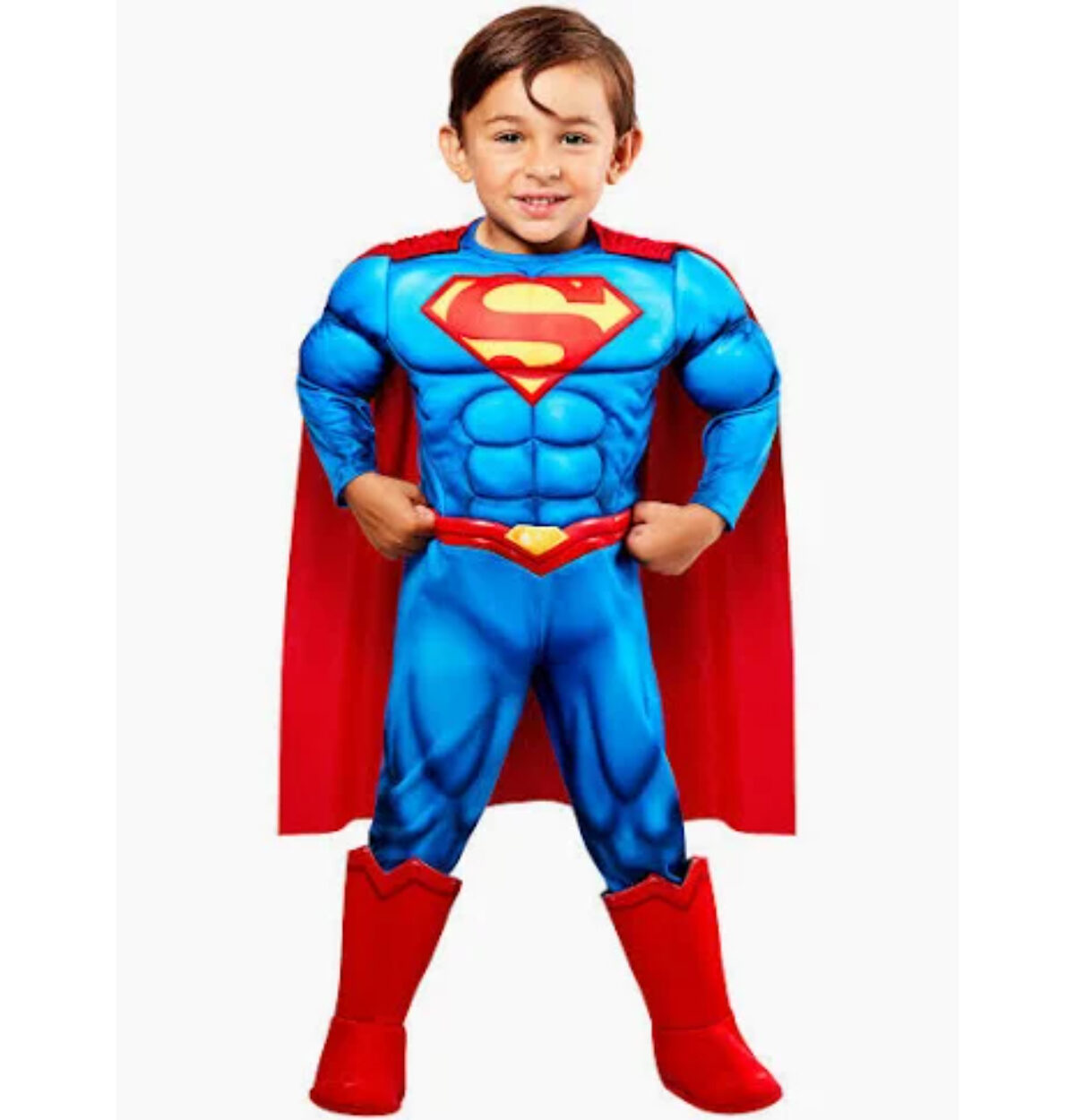 DC Comics Toddler Superman Muscle Suit Costume 4T