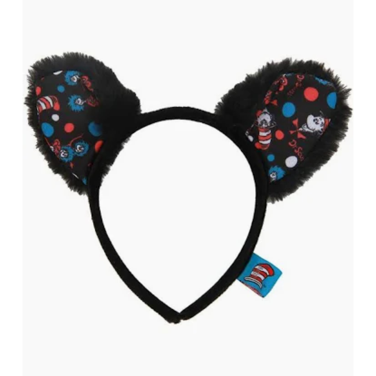 shopping-2026-07-12T141733-796.jpg Dr. Seuss The Cat in the Hat Pattern Ears Headband - Image 1