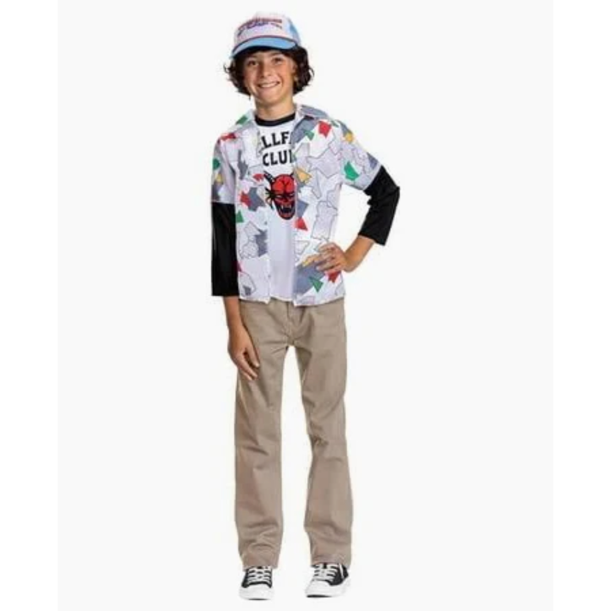 shopping-2026-07-21T173551-911.jpg DUSTIN CHILD COSTUME KIT LARGE 10 TO 12 - Image 1